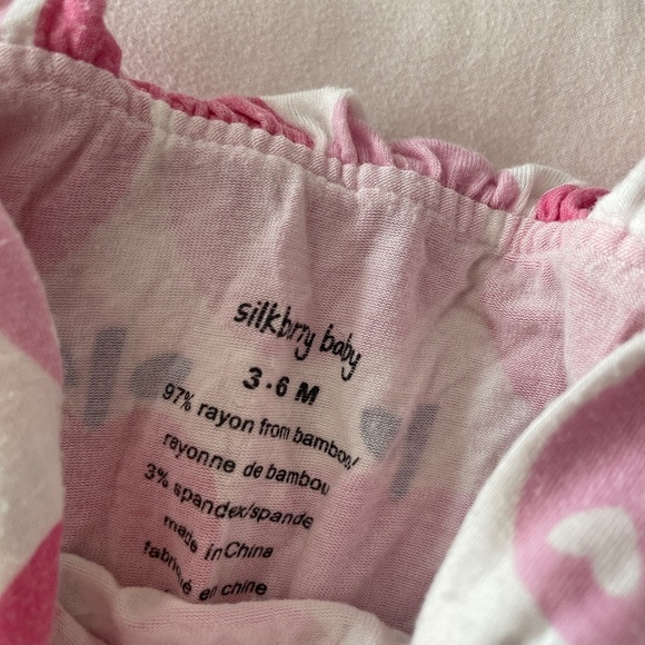 Silkberry apple romper size 3-6 months // 2662 - Picture 3 of 3